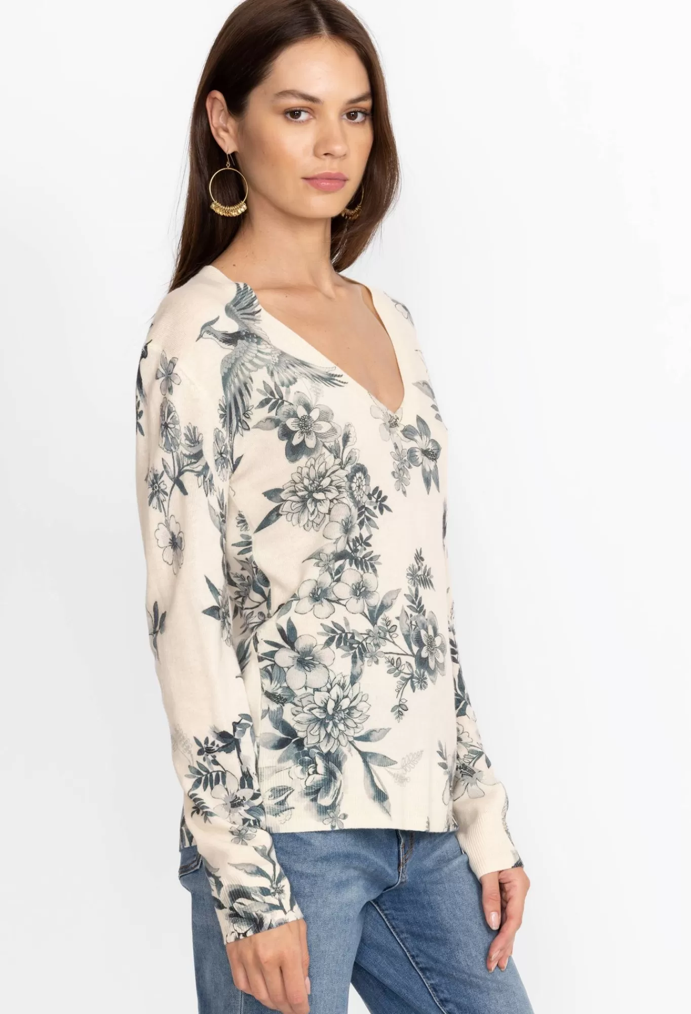 Online Anahi Printed Pullover Women Tops