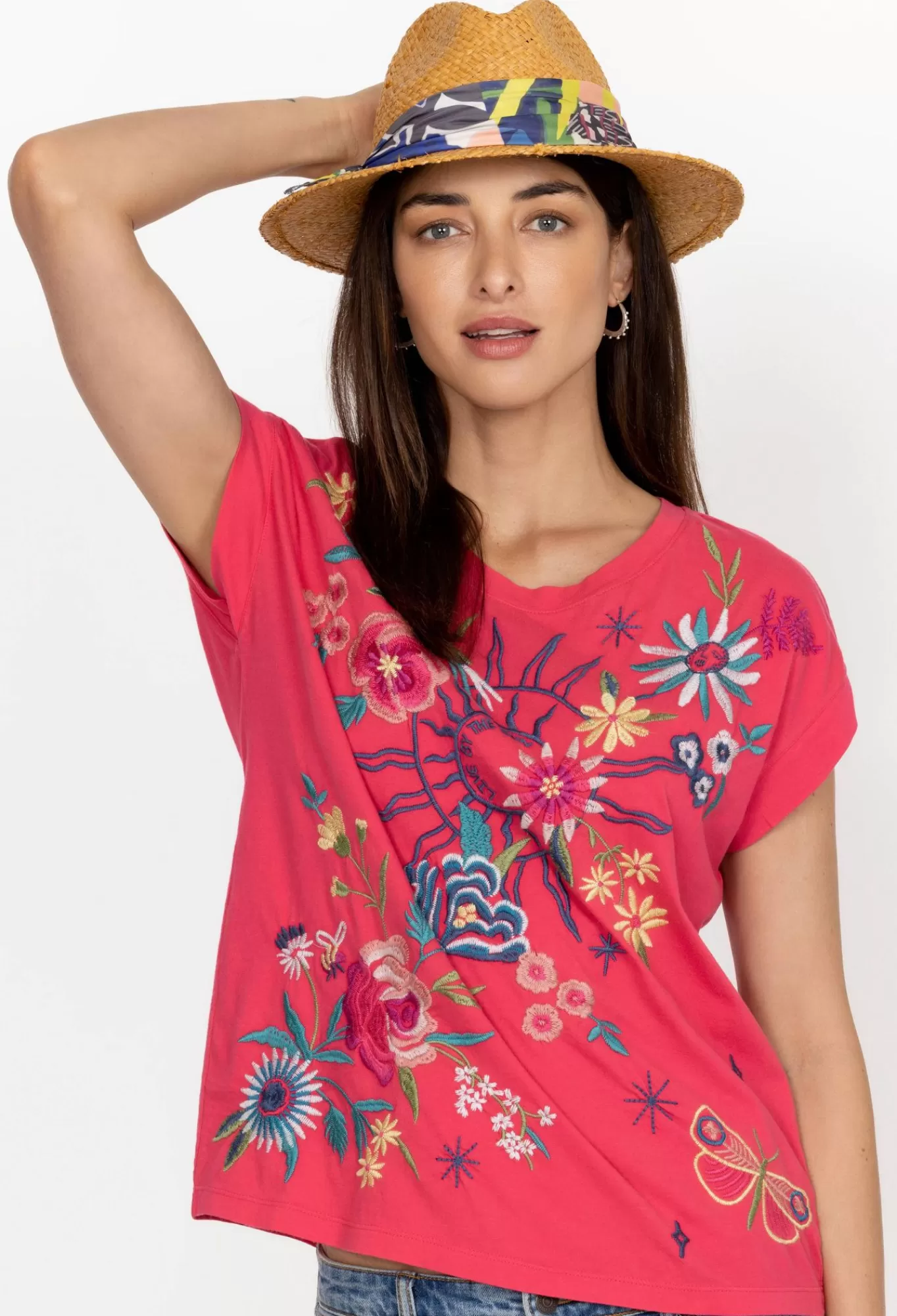 Fashion Arla Relaxed T-Shirt Women Tops