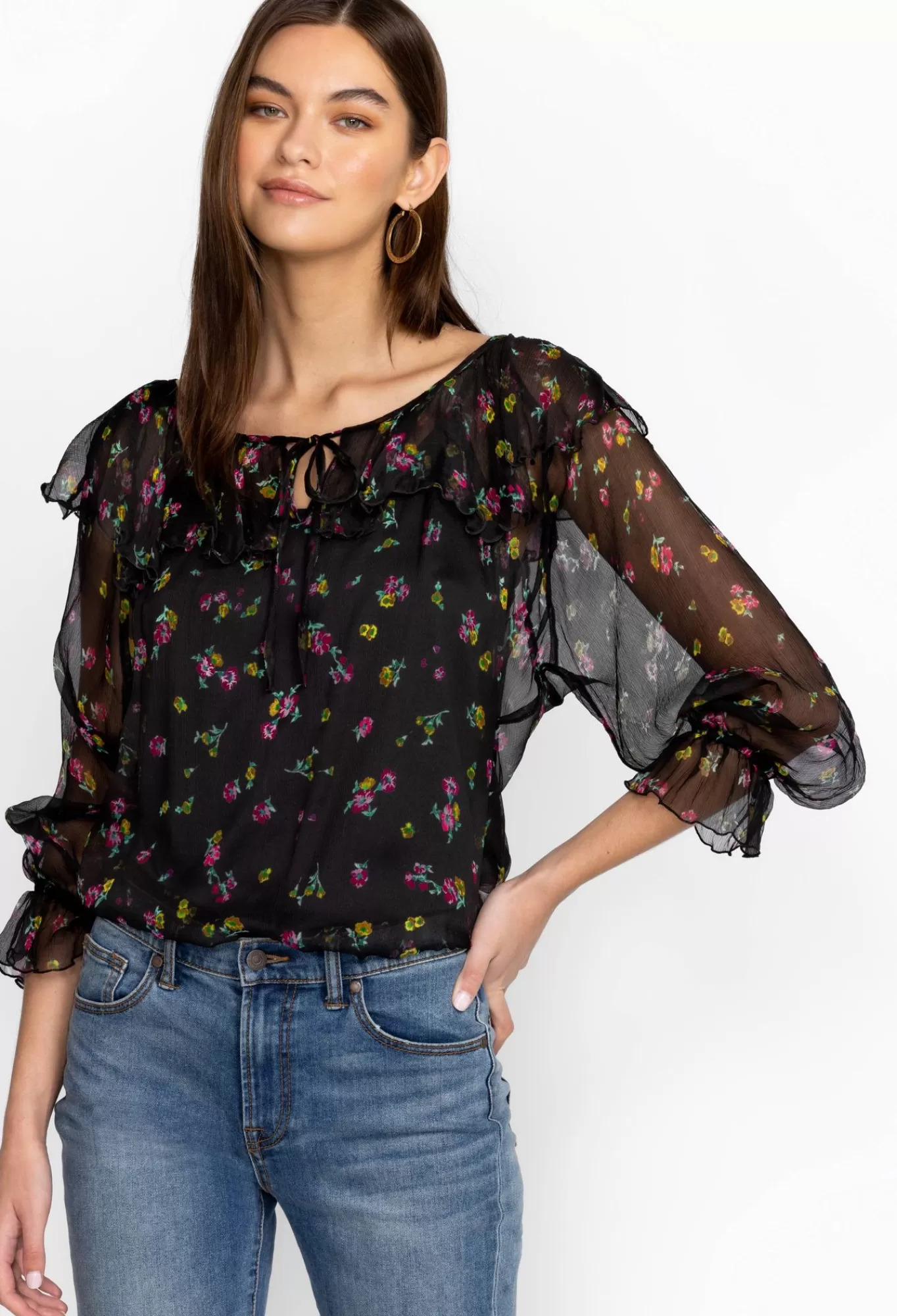 Best Fernanda Peasant Blouse Women Tops