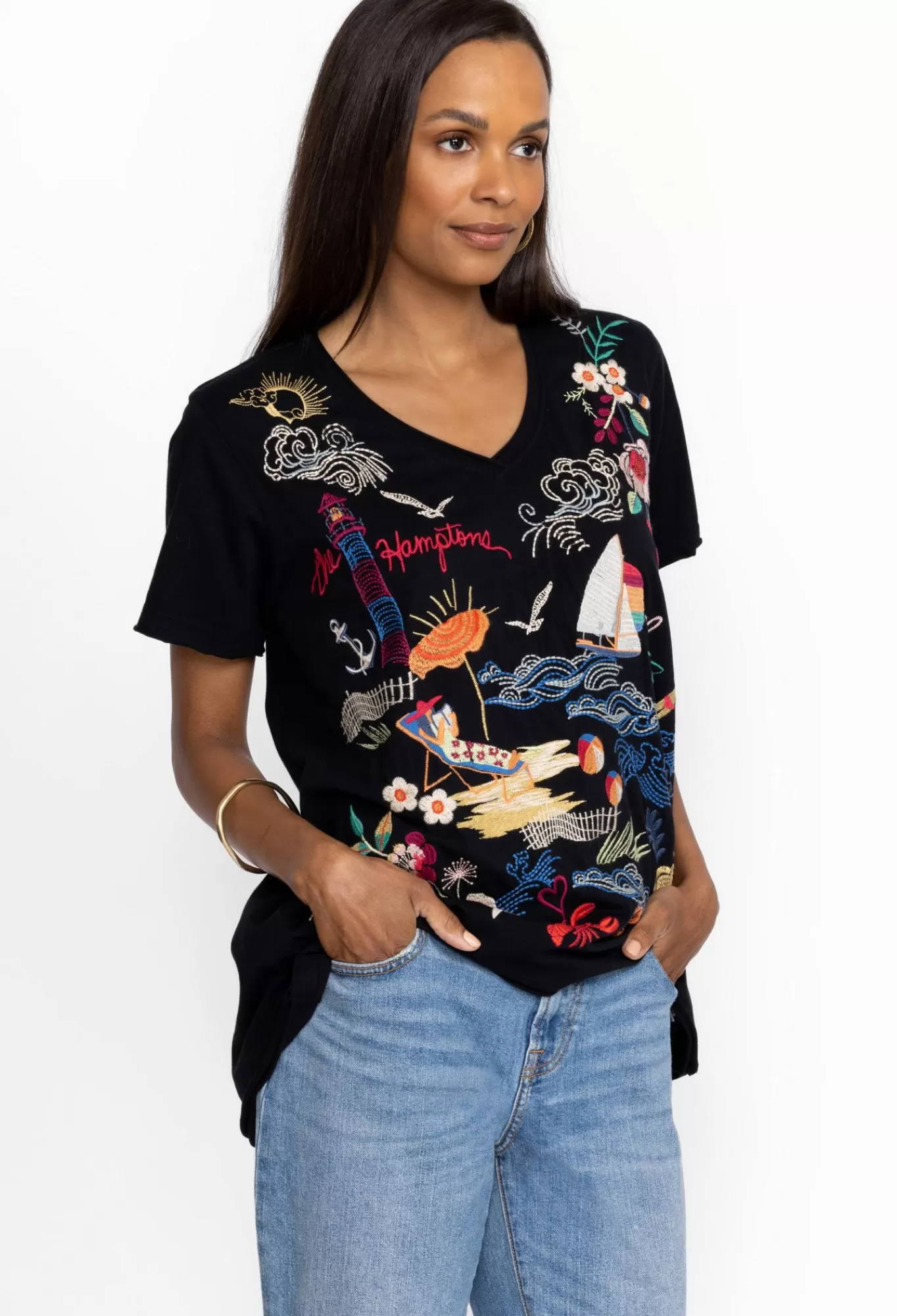 Hot Hamptons Everyday Tee Women Tops