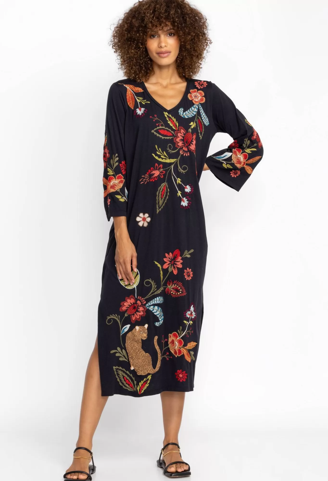 Store Isabella Kimono Sleeve Tee Dress Women Dresses