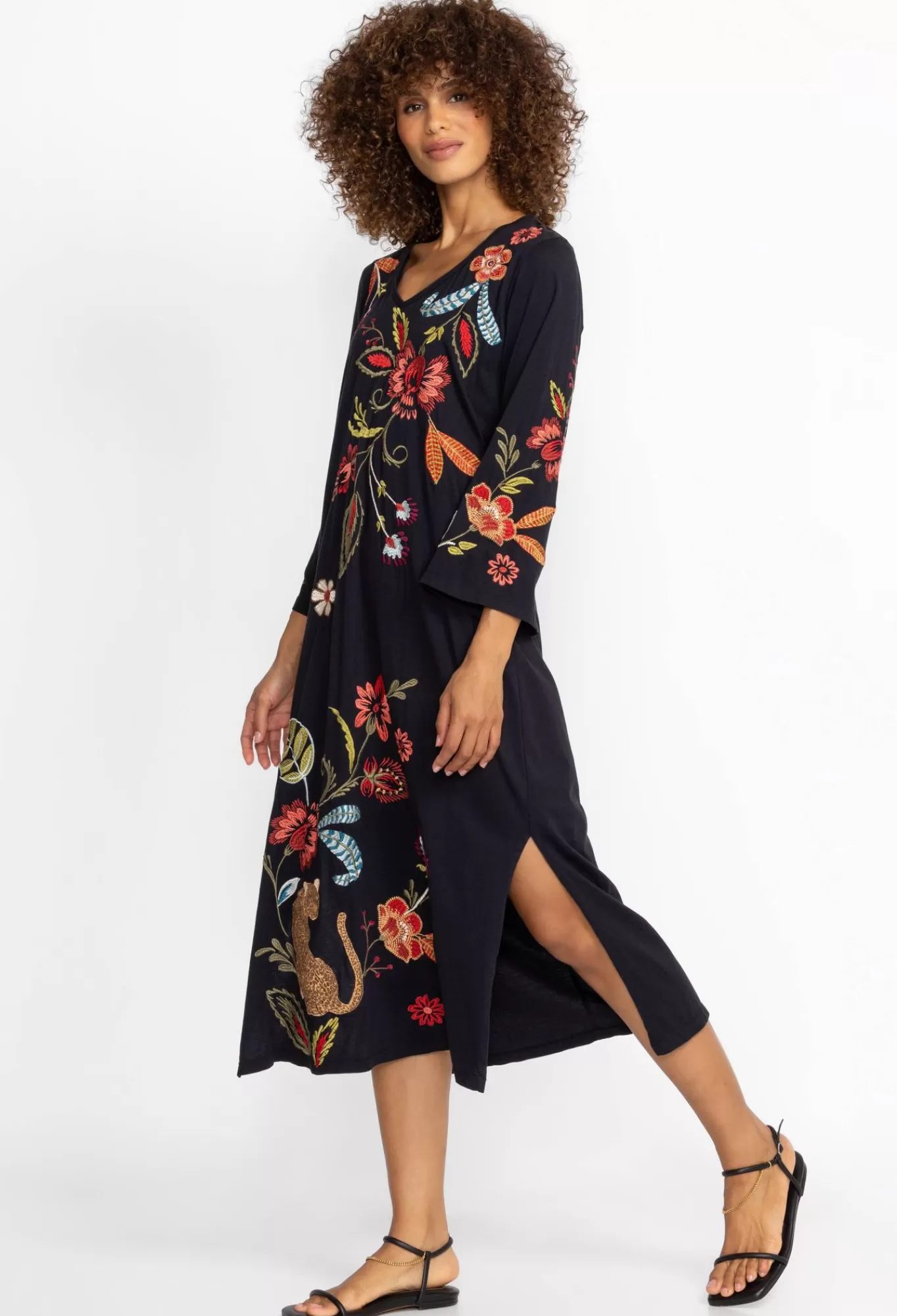 Store Isabella Kimono Sleeve Tee Dress Women Dresses