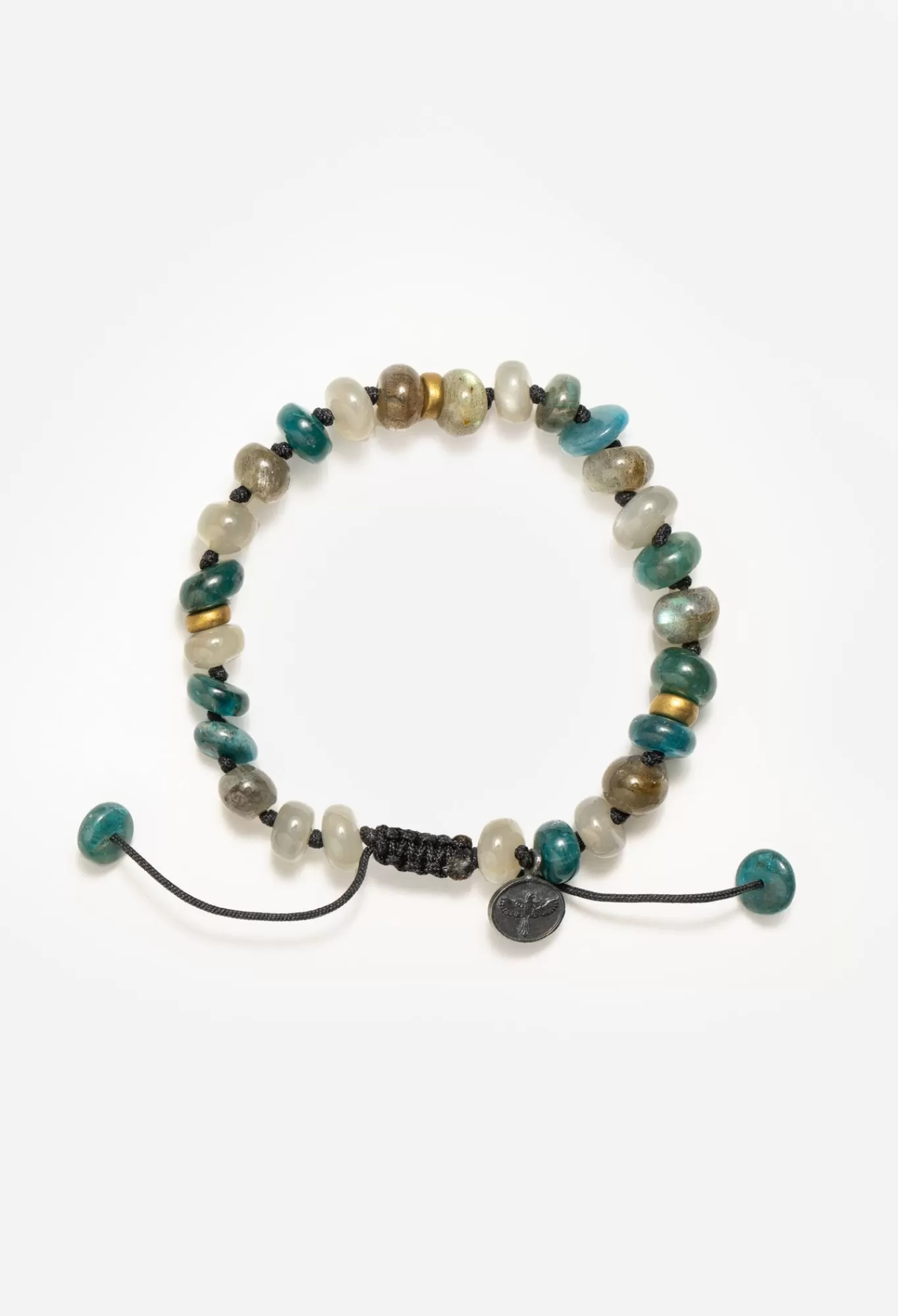 Cheap Joseph Brooks Labradorite, Apatite And Moonstone Bracelet Women Jewelry