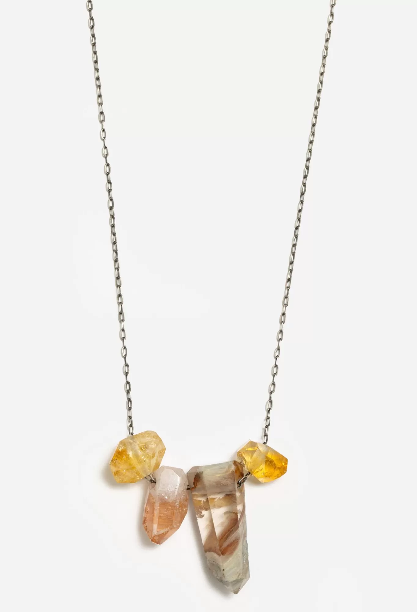 Cheap Joseph Brooks Quartz And Citrine Necklace Women Jewelry