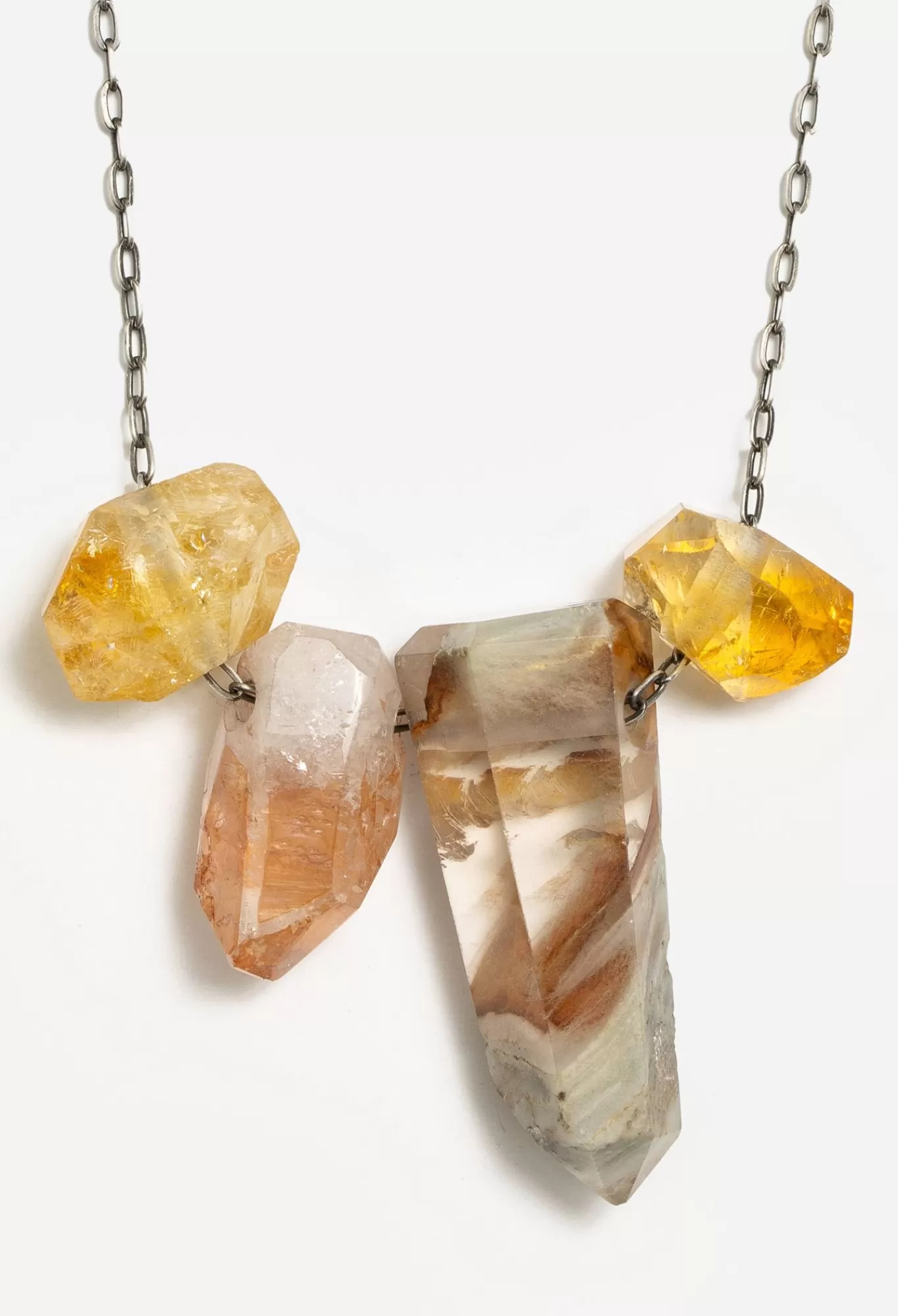 Cheap Joseph Brooks Quartz And Citrine Necklace Women Jewelry