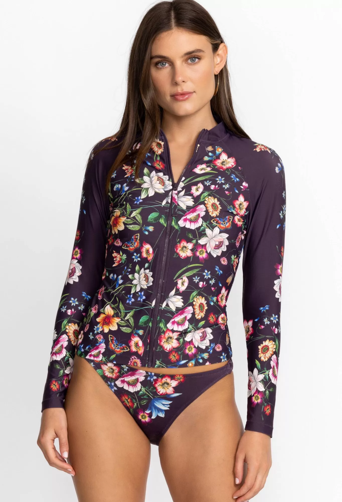 Fashion Long Sleeve Surf Shirt Women Swim & Resort