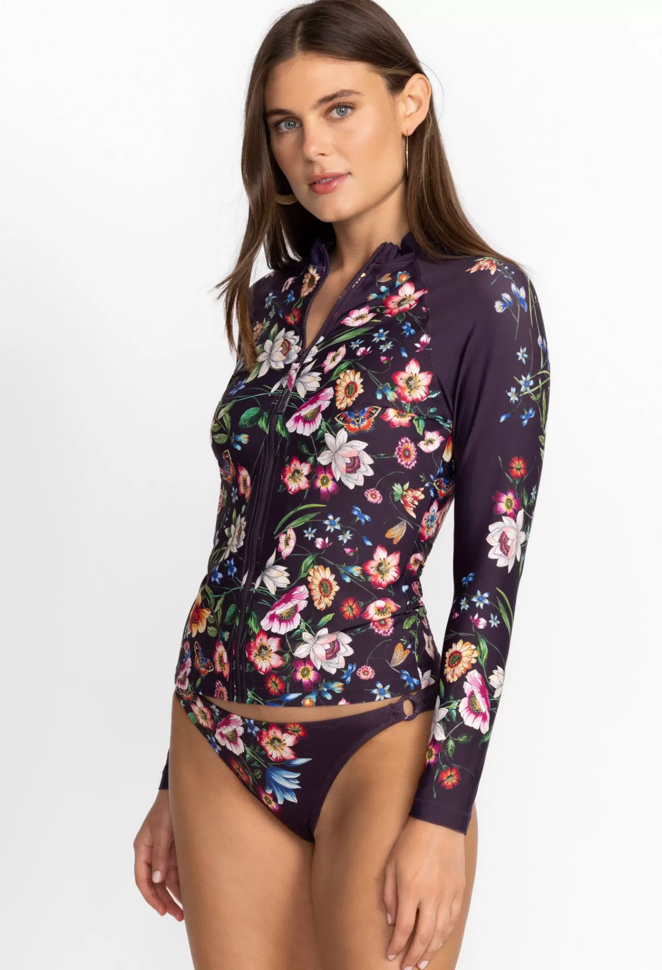 Fashion Long Sleeve Surf Shirt Women Swim & Resort