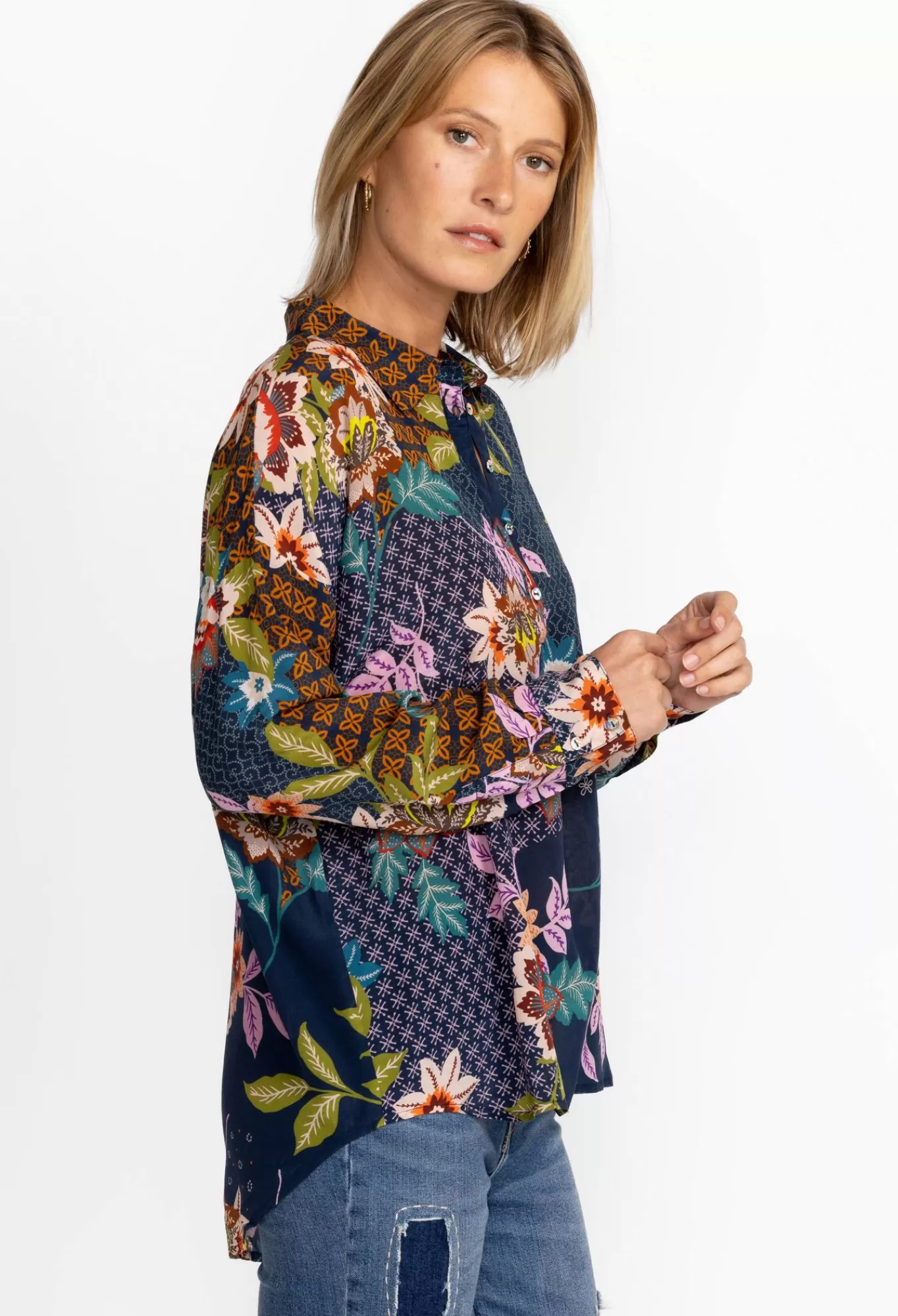 Shop Lotus Blouse Women Tops