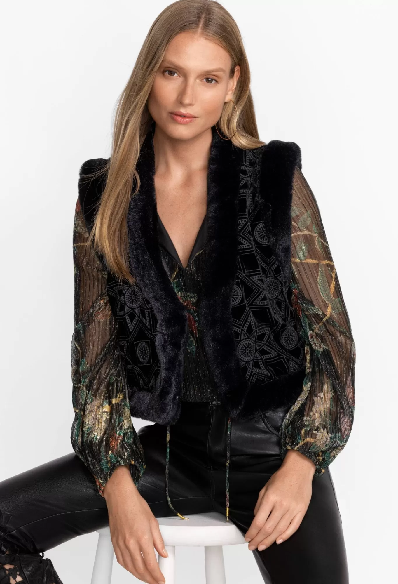 Best Sale Morningside Silk Vest Women Outerwear