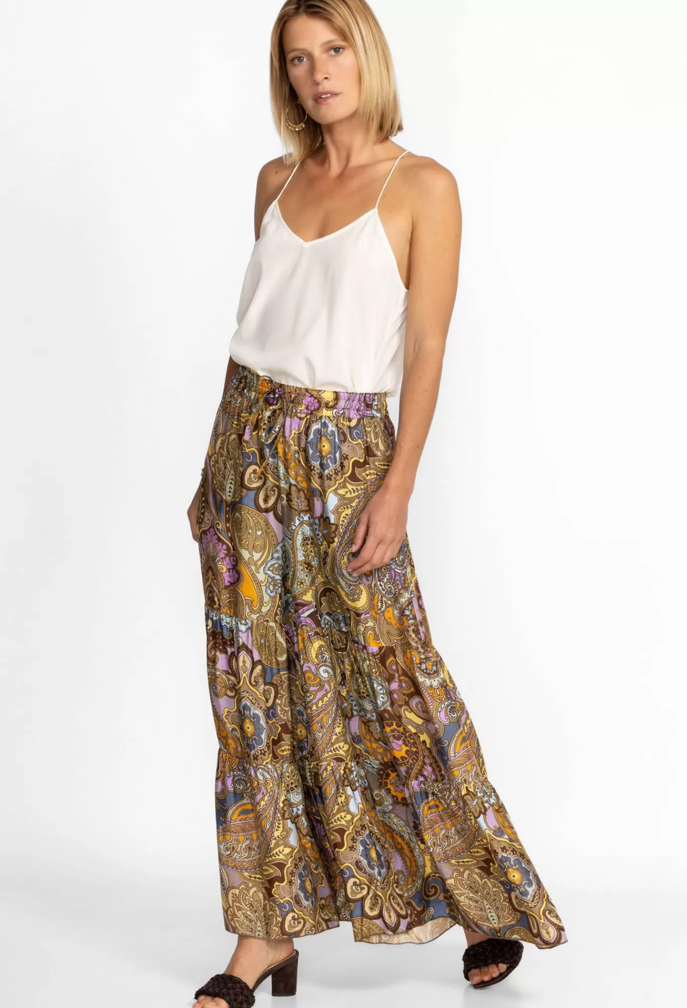 Fashion Sandalwood Viola Pant Women Bottoms