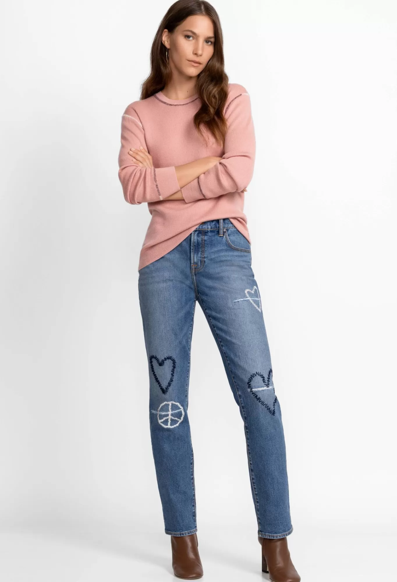 New Woodstock Boyfriend Jean Women Bottoms