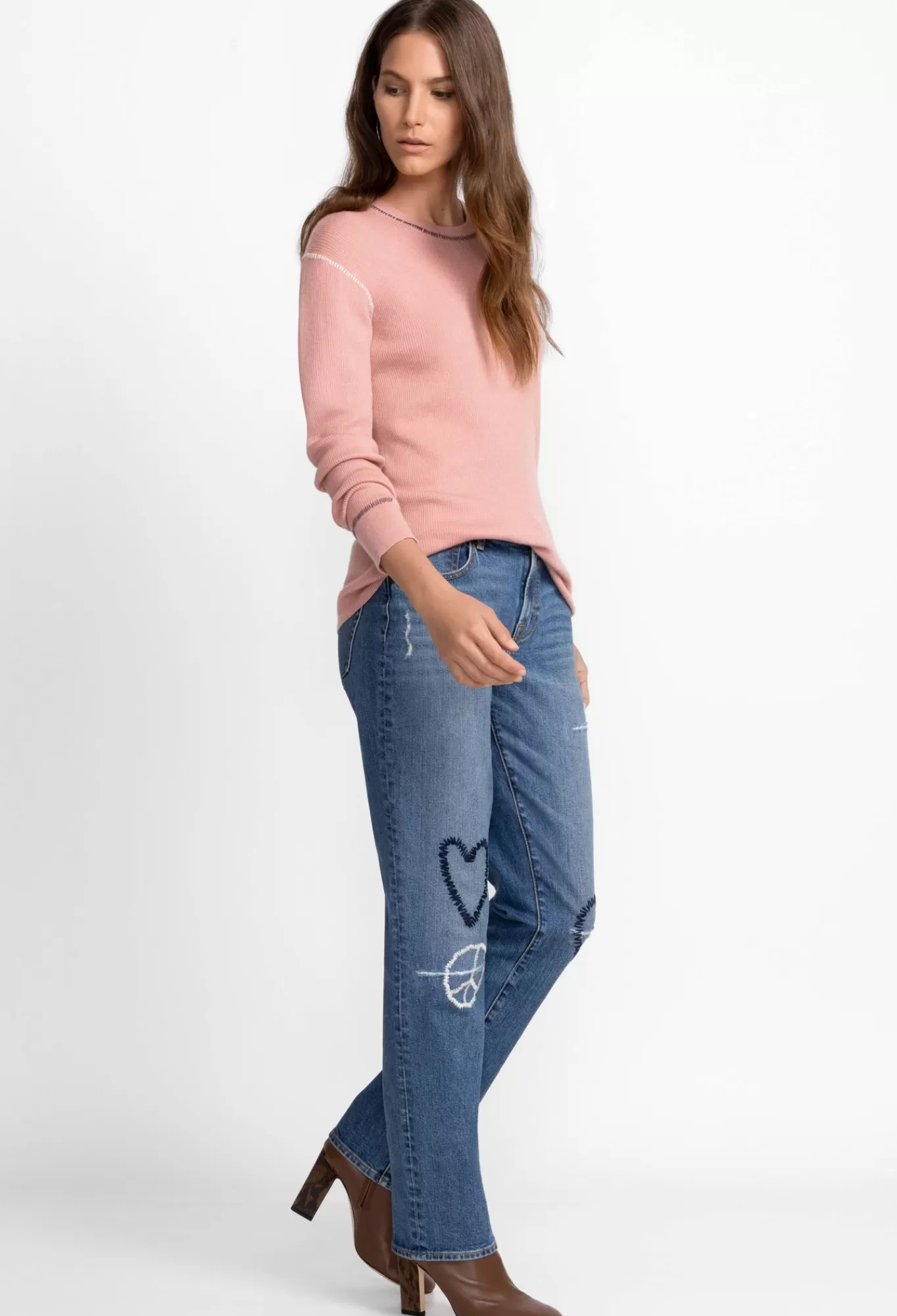 New Woodstock Boyfriend Jean Women Bottoms